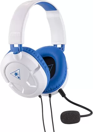Turtle Beach Recon 60P Amplified Stereo Gaming Headphone Headset- White PS4 PS4 Pro Xbox One Xbox One