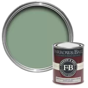 Farrow & Ball Estate Eggshell Paint Breakfast Room Green - 750ml