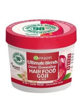 Garnier Garnier Ultimate Blends Hair Food Goji 3-In-1 Hair Mask Treatment For Coloured Hair 390Ml