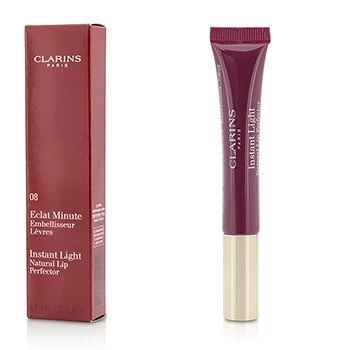 ClarinsEclat Minute Instant Light Natural Lip Perfector - # 08 Plum Shimmer 12ml/0.35oz