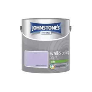 Johnstone's Interior Wall & Ceiling Paint Silk Sweet Lavender 2.5ltr - Sweet Lavender