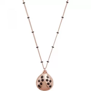 Ladybird Necklace Rose Gold Necklace