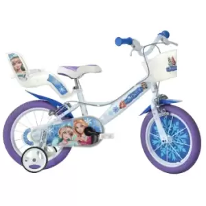"Dino Bikes Snow Queen 14" Bicycle - wilko"
