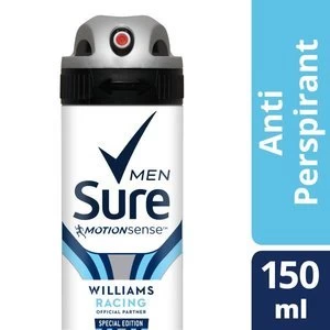 Sure Men Motion Sense William Racing Deodorant 150ml
