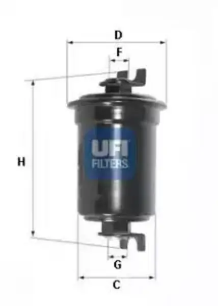 UFI 31.525.00 Fuel Filter Petrol