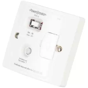 Powerbreaker 13A Type A Rcd Fused Spur White - H92-WP