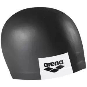 Arena Unisex Swim Cap Logo Moulded - Black