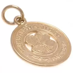 Celtic FC Crest Pendant (One Size) (Gold)