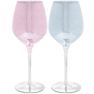 Glitter Wine Glass Set Of 2 By Lesser & Pavey