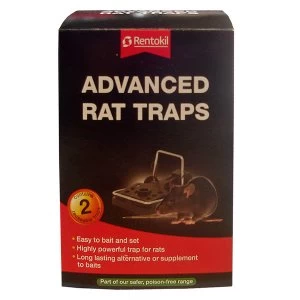 Rentokil Advanced Rat Traps - Twin Pack