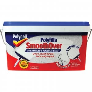 Polycell Smooth Over for Damaged and Textured Walls 5l