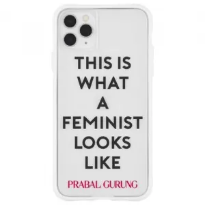 iPhone 11 Pro Tough Feminist White Case
