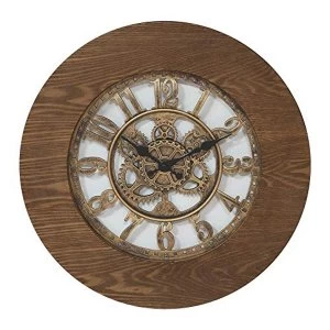 Hometime Wall Clock Cut Out Numbers 44cm