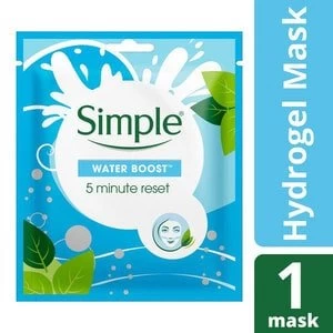 Simple Waterboost 5-Minute Reset Hydrogel Sheet Mask 1 PC
