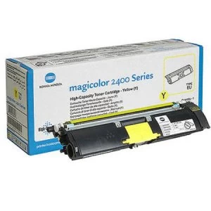 Konica Minolta 171-0589-001 Yellow Laser Toner Ink Cartridge