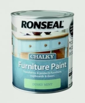 Ronseal Chalky Paint 750ML - Dusky Mint