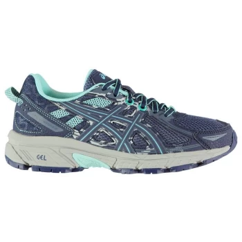 Asics GEL Venture 6 Ladies Trail Running Shoes - Blue/Blue