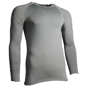 Precision Essential Base-Layer Long Sleeve Shirt Adult Grey - Small 34-36"