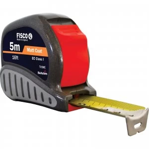 Fisco Tri-Lok Tape Measure Imperial & Metric 16ft / 5m 25mm