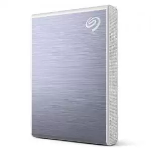 Seagate 1TB One Touch USB External Solid State Drive Blue PC and Mac