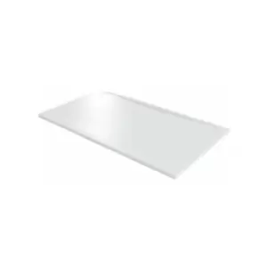 Level25 Rectangular Shower Tray with Waste 1600mm x 800mm - White - Merlyn