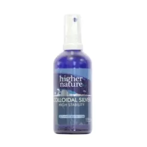 Higher Nature Active Colloidal Silver - High Stability - 100ml