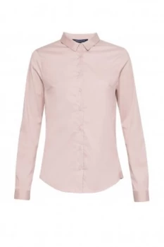 French Connection Eastside Cotton Shirt Pink