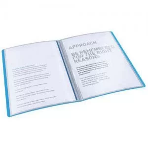 Rexel Choices Translucent Display Book, A4, 40 Pockets, 80 Sheet