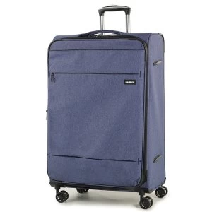 Members by Rock Luggage Beaufort Large Suitcase - Navy