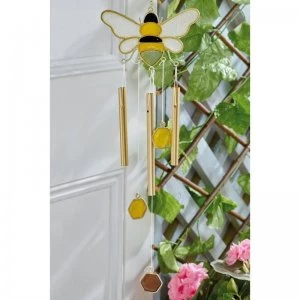 Bee and Honeycomb Wind Chime