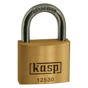 Kasp 125 Series Premium Brass Padlock 30mm Standard