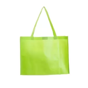 United Bag Store Long Handle Tote Bag (One Size) (Apple Green)