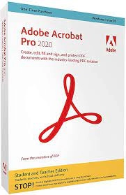 Adobe Acrobat Pro 2020 Student & Teacher Edition
