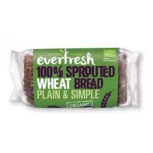 Everfresh Natural Foods Organic Sprouted Wheat Bread 400g