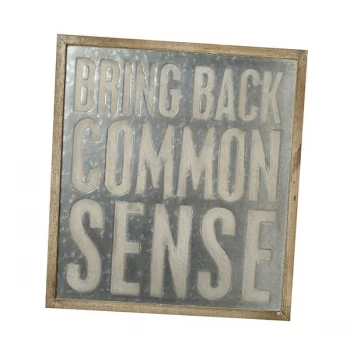 Bring Back Common Sense Wall Decor By Heaven Sends