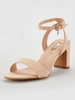 OFFICE Makeover Heeled Sandals - Pink, Size 6, Women