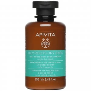 Apivita Holistic Hair Care Oily Roots & Dry Ends Shampoo - Nettle & Propolis 250ml