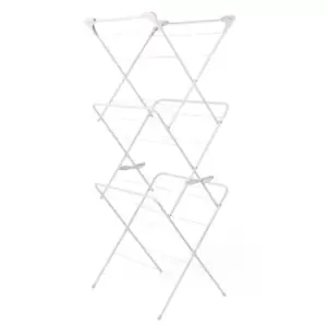 Russell Hobbs Three Tier Clothes Airer - Pink/Grey