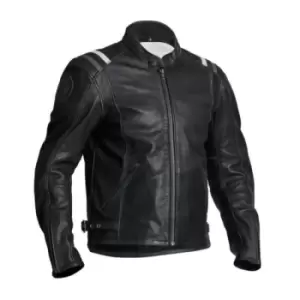 Halvarssons Leather Jacket Skalltorp Black 50