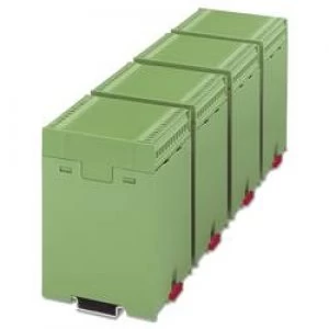 DIN rail casing cover 75 x 67.5 Plastic Green