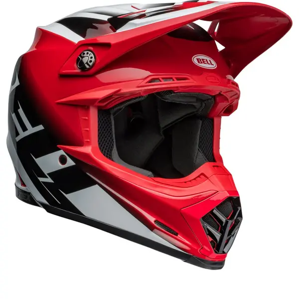 Bell Moto-9S Flex Rail Red Offroad Helmet Size XL