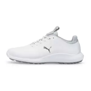 Puma 2022 IGNITE Pro Golf Shoes - Puma White/Silver - UK8