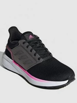 adidas EQ19 Run - Black/Pink, Size 7, Women