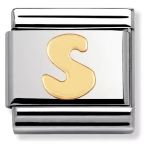 Nomination CLASSIC Gold Letters S Charm 030101/19