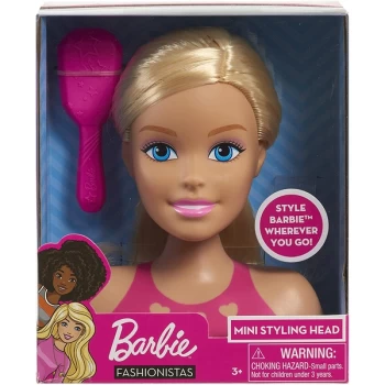 Barbie Mini Styling Head - Blonde