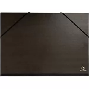Exacompta Art Folder 548000E Cardboard 320mm x 450mm Black Pack of 10