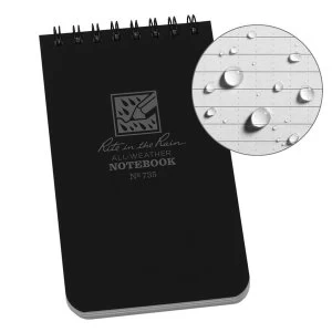 Rite In The Rain Universal Notebook 3 x 5" Black