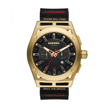 Diesel Black 'Timeframe' Chronograph Fashion Watch - DZ4546