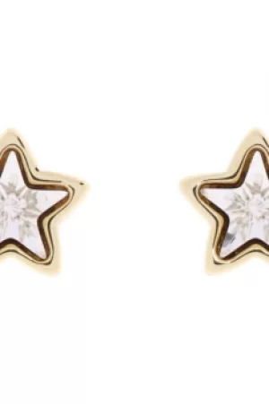 Ted Baker Ladies Gold Plated Crystal Star Earrings TBJ1656-02-02