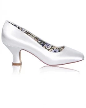 Perfect Mable Satin Low Heel Court Shoe